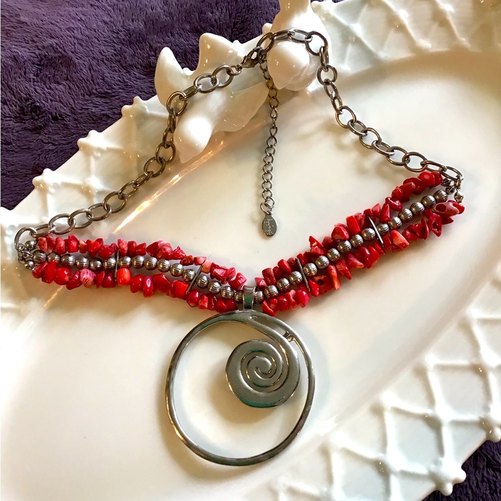 Women’s Coral Necklace